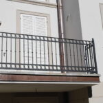 Ringhiera balcone zincata e verniciata modena